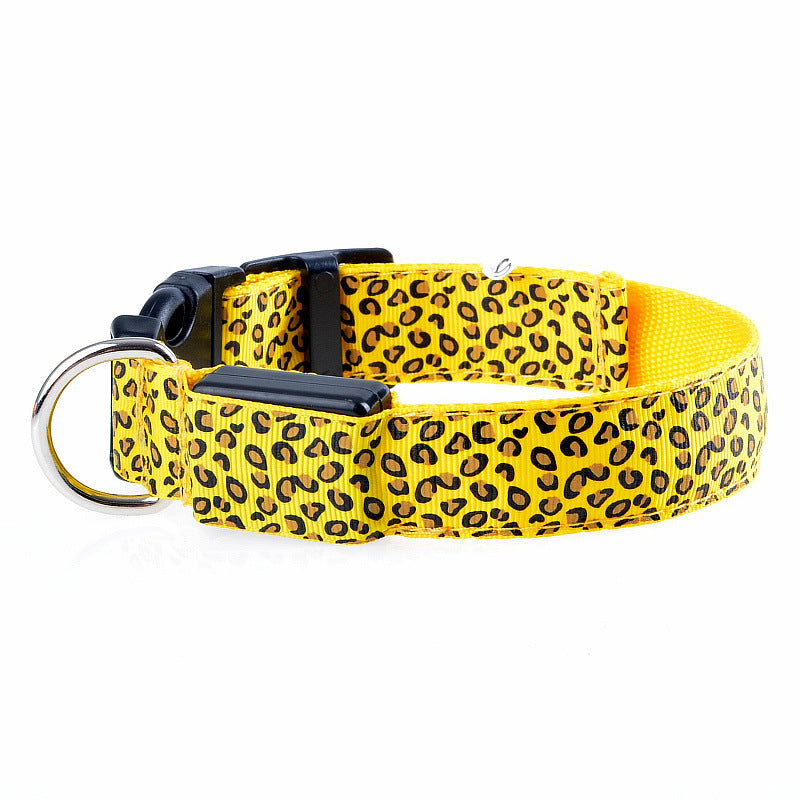 LED LumiPet Collar (Leopard)