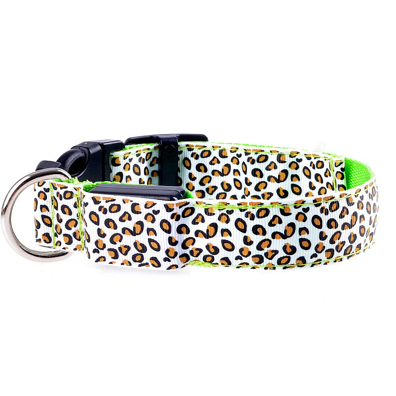 LED LumiPet Collar (Leopard)