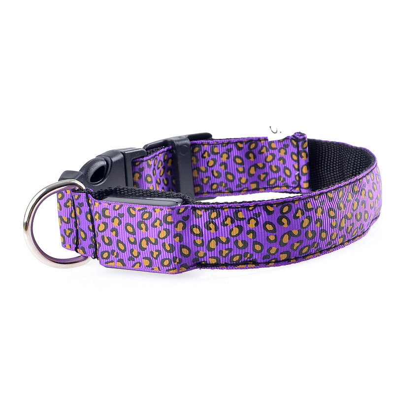 LED LumiPet Collar (Leopard)