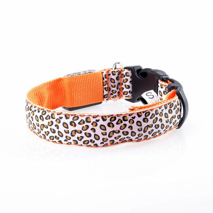 LED LumiPet Collar (Leopard)