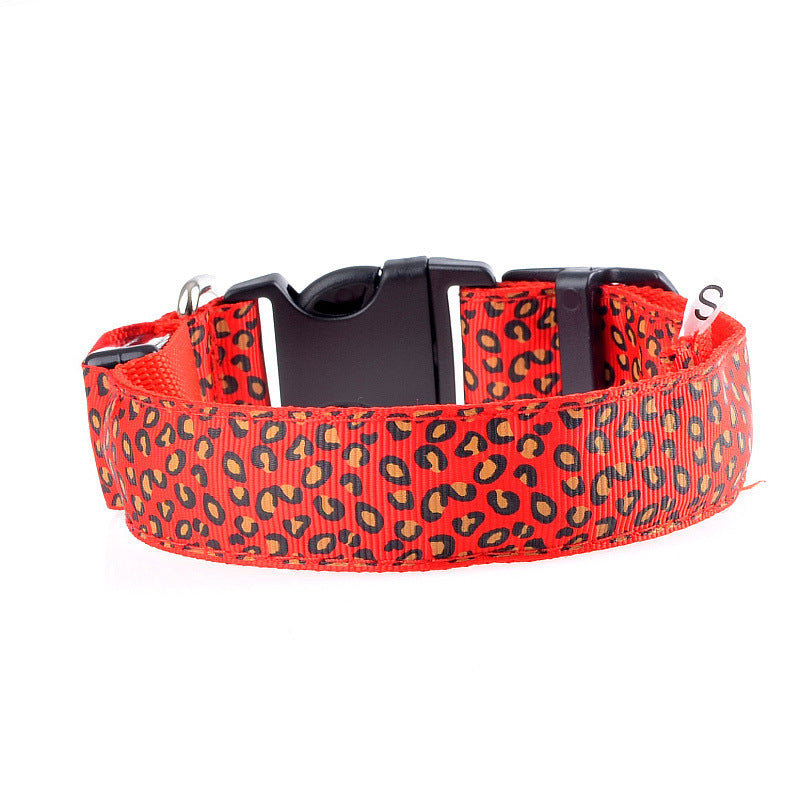 LED LumiPet Collar (Leopard)